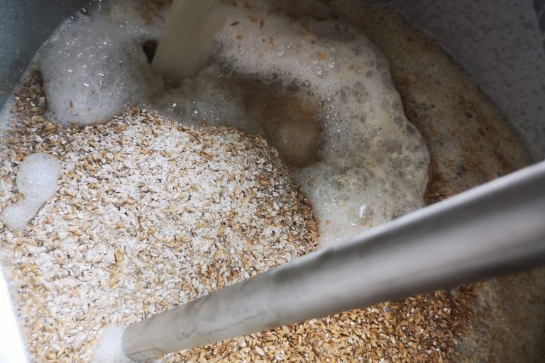Image of brewing vats and the importance of water in brewing