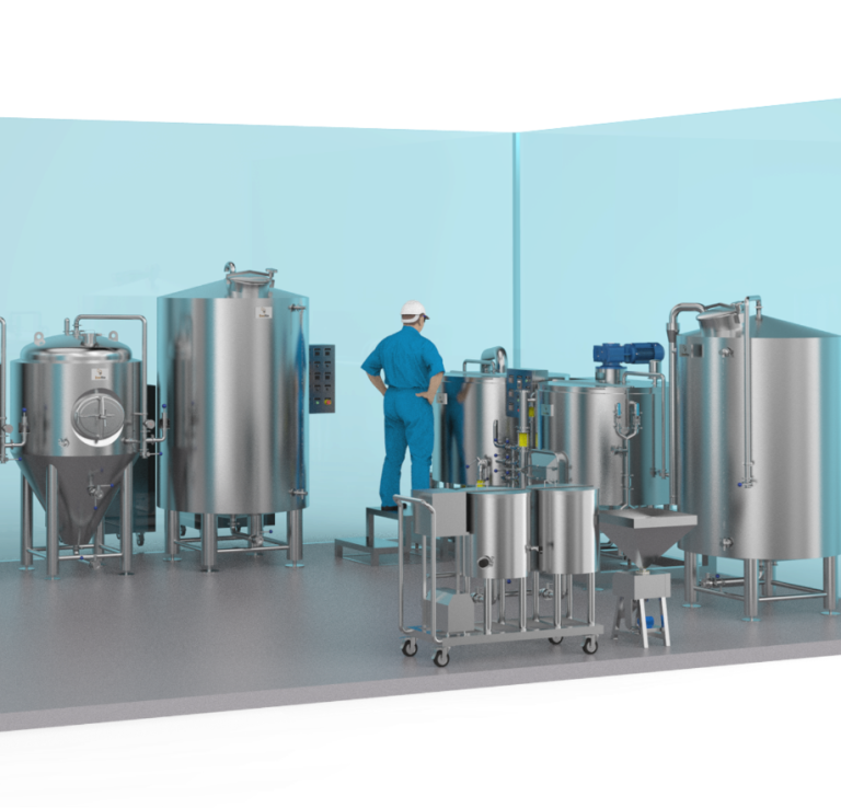 Image of CAD and engineering design for brewery products and solutions