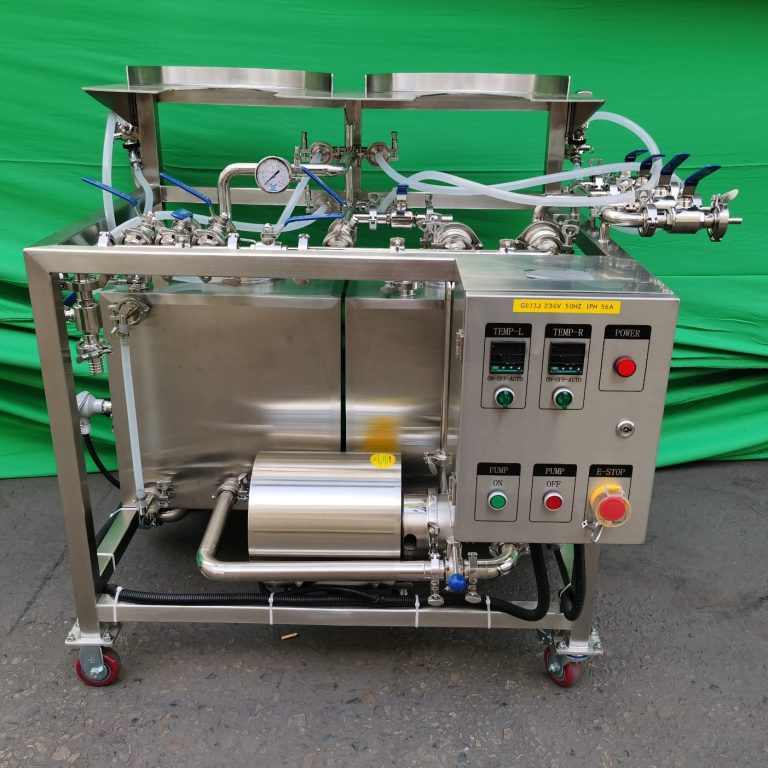 Semi-automatic Double Keg Washer